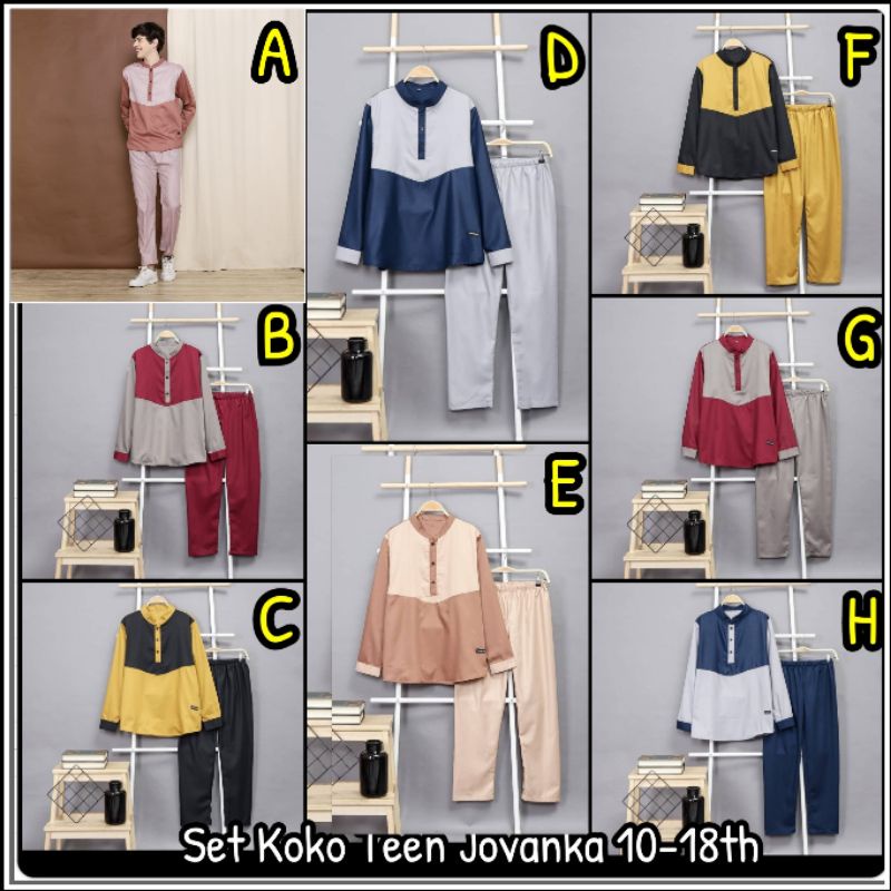 Set Koko Teen 10-18th by Jovanka.id