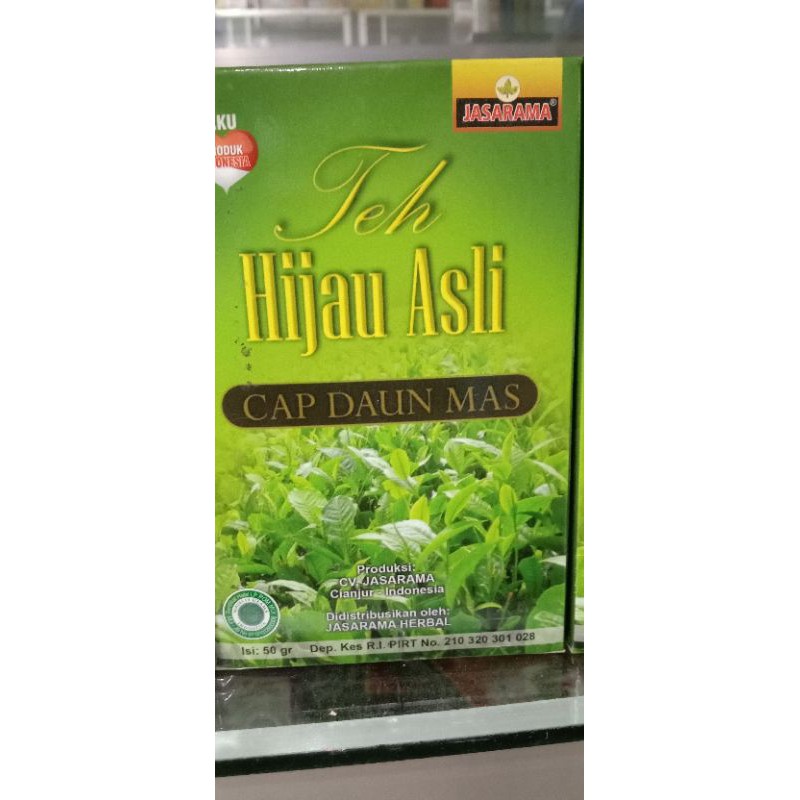 

Teh hijau Asli