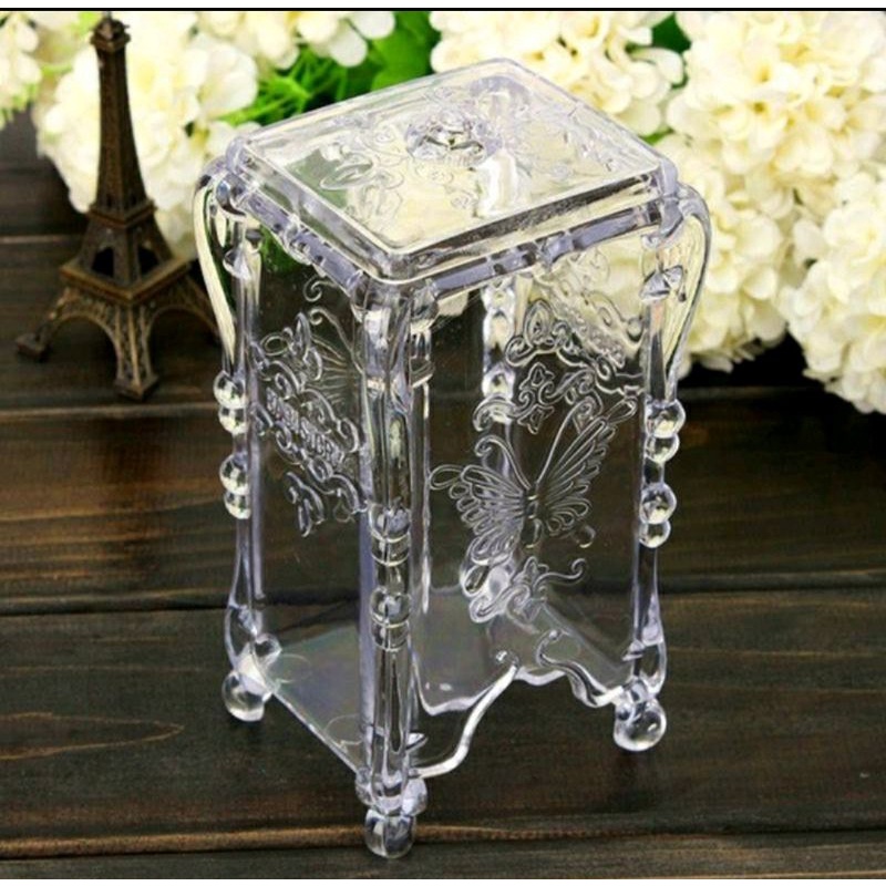 Tempat kapas Wajah/ Kotak kapas/ Rak kapas wajah