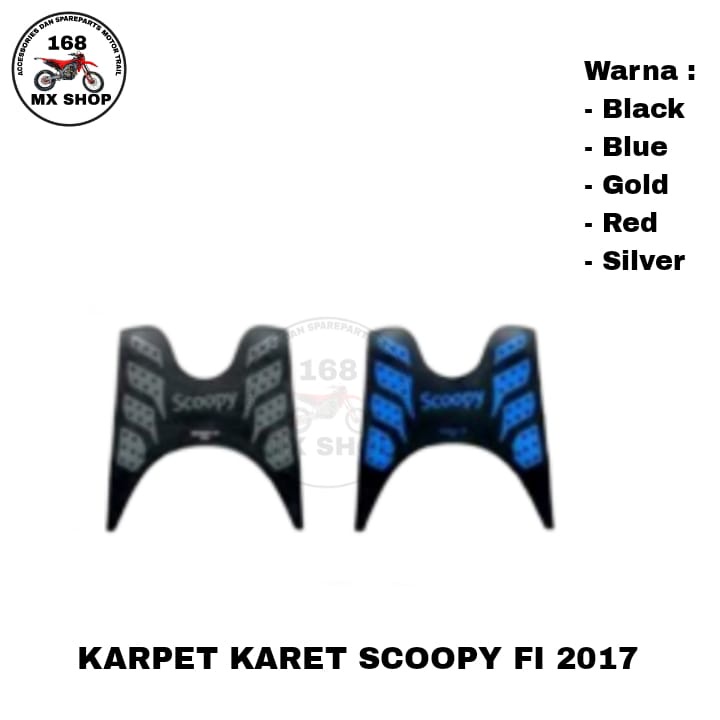 KARPET KARET { SCOOPY FI 2017 }