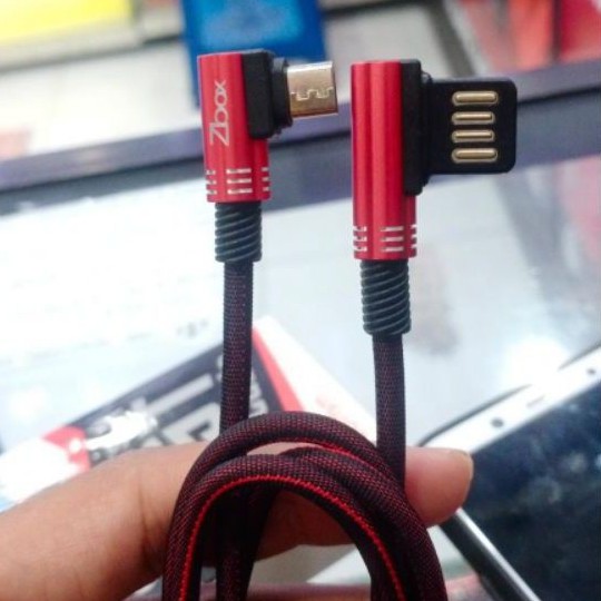 Kabel Data iphone By Zbox Gamers 3,1 Amper Fast Charging