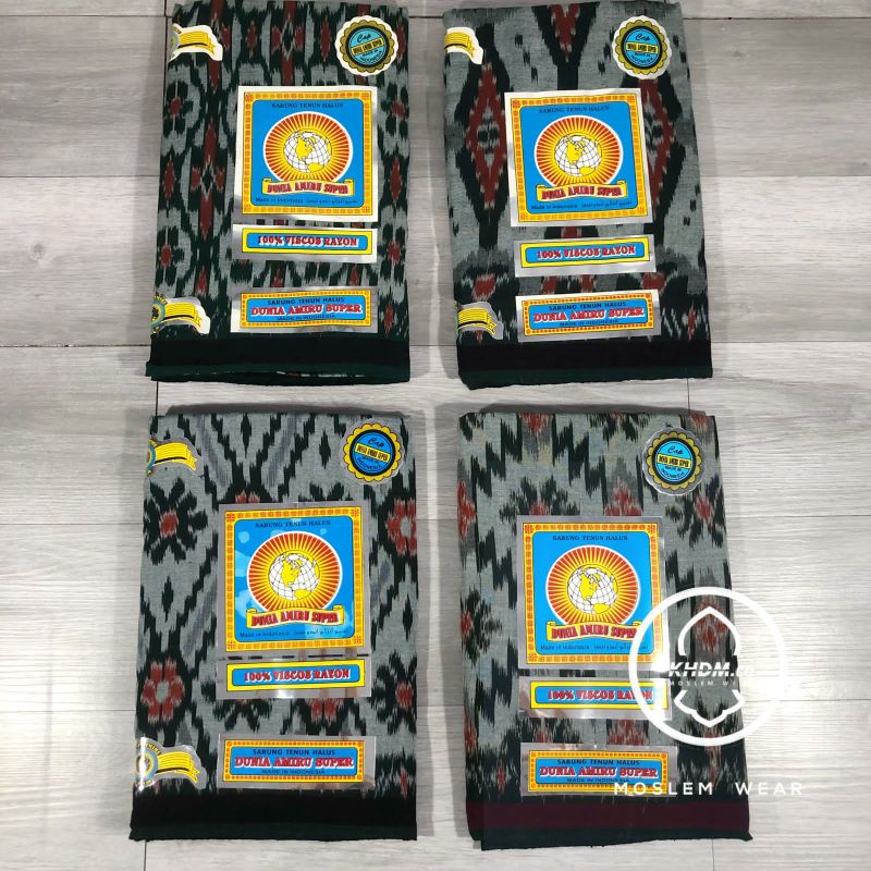 Sarung goyor Tenun ATBM Botol Amiru Kualitas Super | Hijau