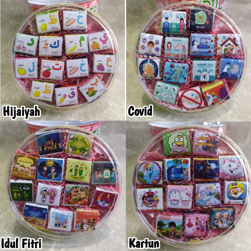 

Coklat dadu toples 250 gram