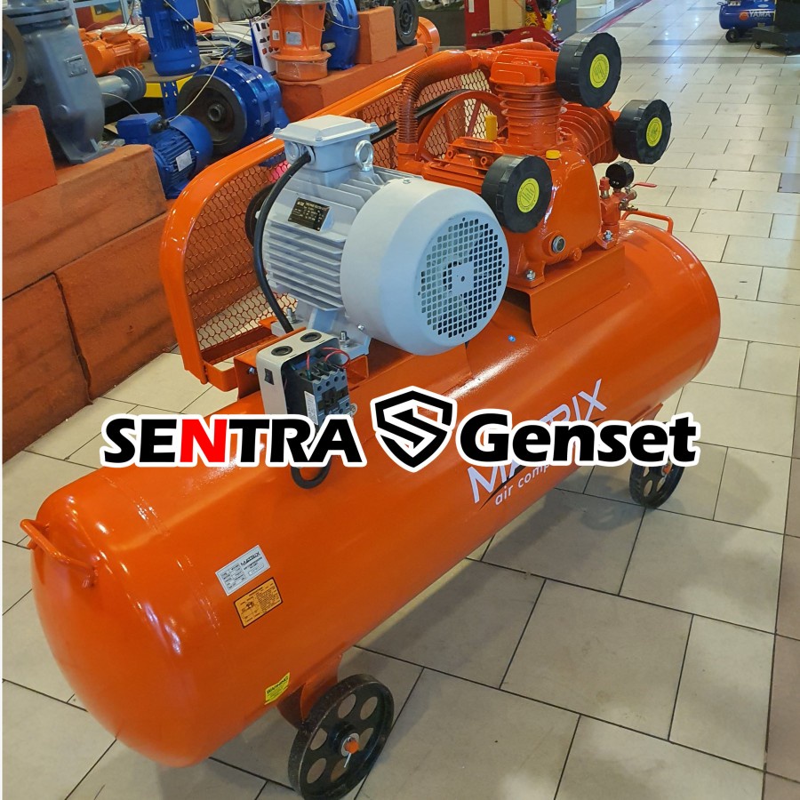 Kompresor Listrik 7.5 HP + Dinamo FAW 100% Tembaga /air compressor