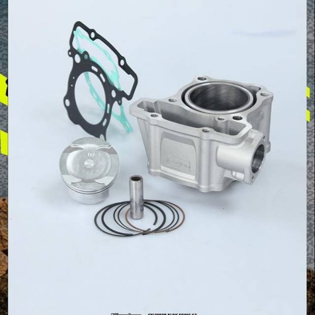 Blok seher - blok piston - silinder blok kawahara sonic 150 ukuran 63mm