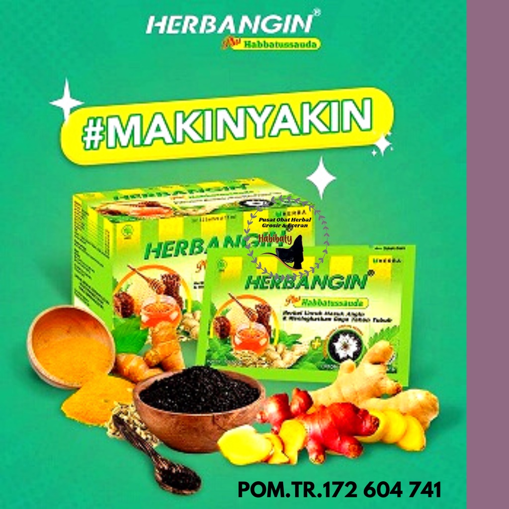 Jual Herbangin Habbatusauda Obat Herbal Masuk Angin 12 Sachet Shopee Indonesia 4597