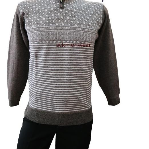 [ Hot Sale ] SWEATER BAPAK / SWEATER PRIA RAJUT / SWEATER IMPORT RESLETING KRAH / SWEATER MOTIF ❆