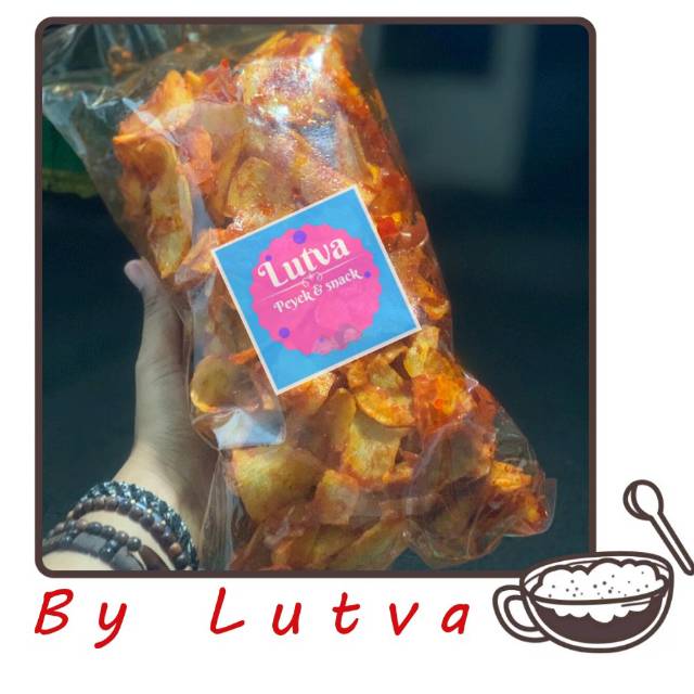 

KERIPIK SINGKONG BALADO PEDAS UKURAN KECIL BY LUTVA SNACK