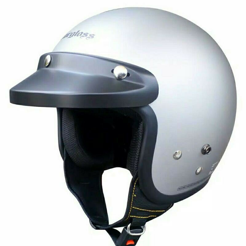 BUSA SET CARGLOSS RETRO HELM CF KOMPLIT