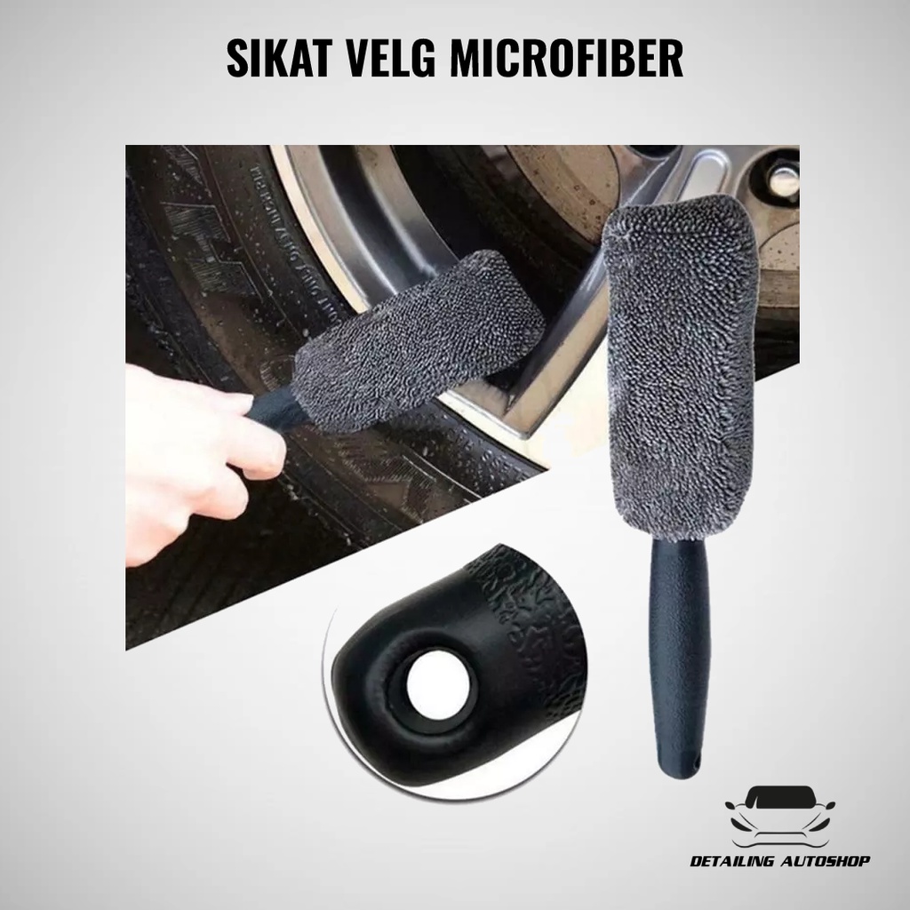 Sikat Velg Brush Microfiber Ban Mobil