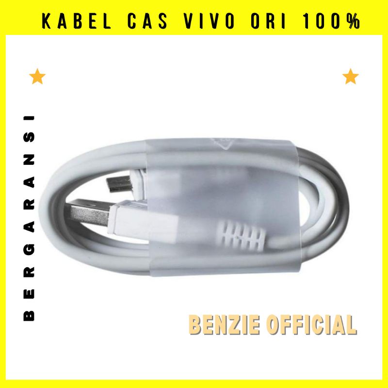 Kabel Data Vivo Fast Charging  Micro Usb Original 100%  Vivo Y12 Y12S Y93 Y71 Y20