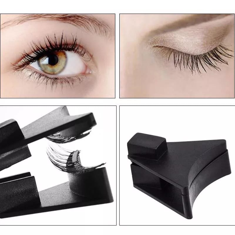 MAGNETIC Penjepit Bulu Mata Magnet False Eyelash Curler Magnetik Untuk Makeup/Kosmetik Wanita