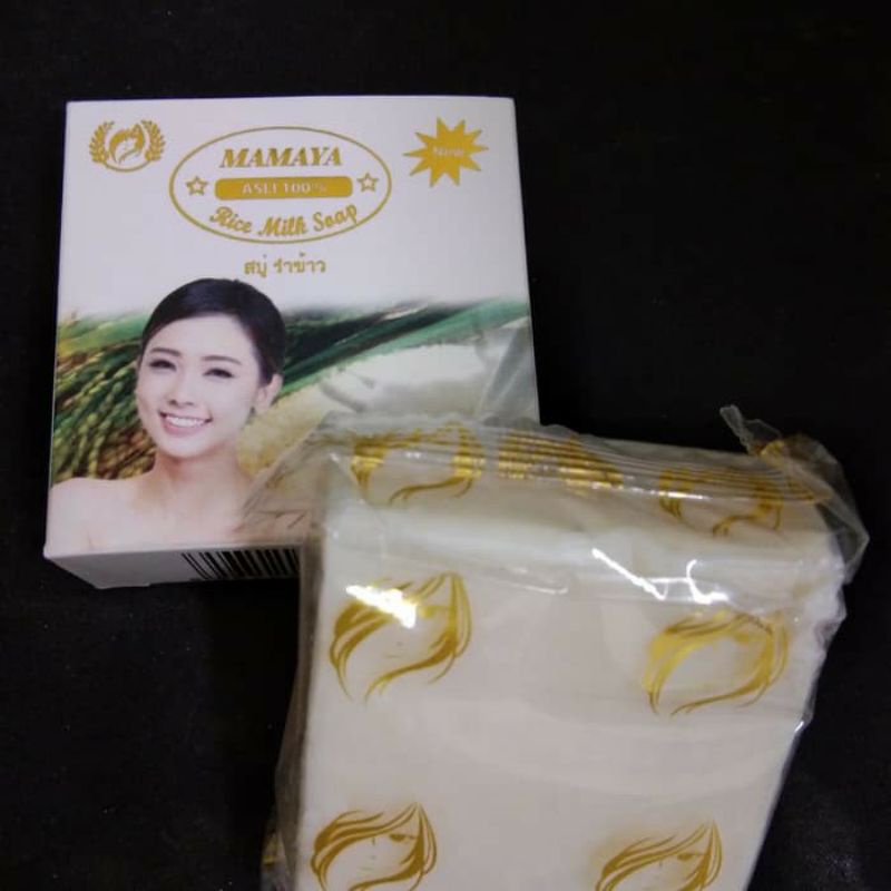 SABUN BERAS/RICE MILK SOAP ORIGINAL/SABUN BERAS 100% ASLI/SABUN WAJAH MAMAYA