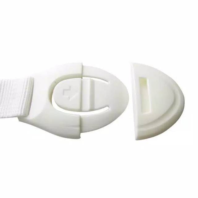 PENGAMAN LEMARI PUTIH pelindung pintu lemari bayi