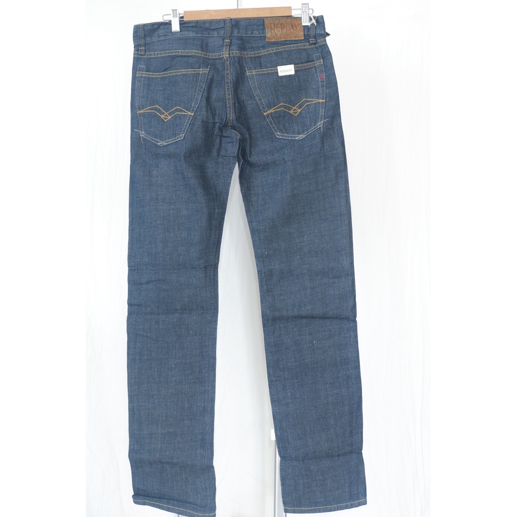 Jeans Panjang Pria Replay Navy Size 31