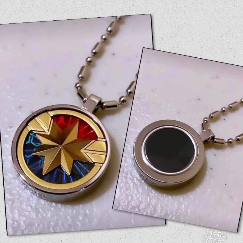 Pendant captain Marvel _ Kalung Pendant MCI _ Kalung Kesehatan MCI