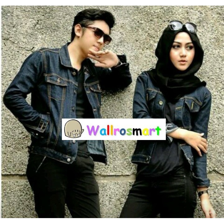 44 Desain Jaket Levis Couple HD Terbaik