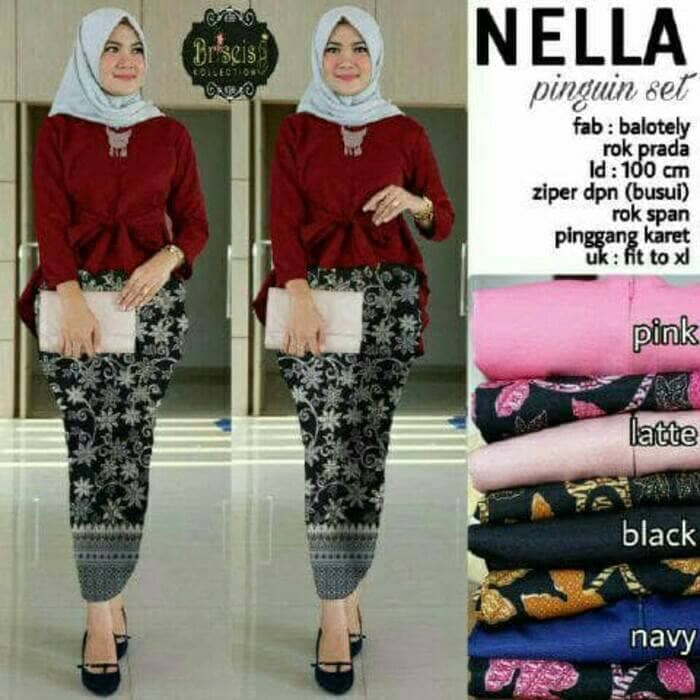TERLARIS PAKAIAN SET GAMIS WANITA MUSLIM SYARI LEBARAN setelan wanita kebaya pesta party wisuda form