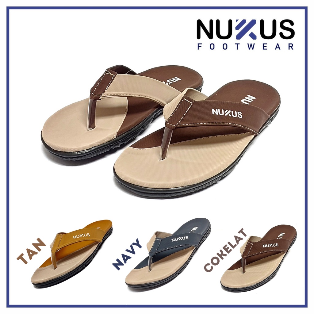 Nukus Sandal Japit Pria Distro - JPH 02 GB