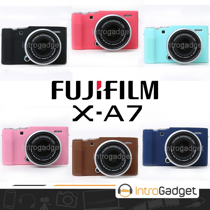 Silicone Case Fujifilm XA7 XA 7 XA-7 Fuji Silicon Rubber