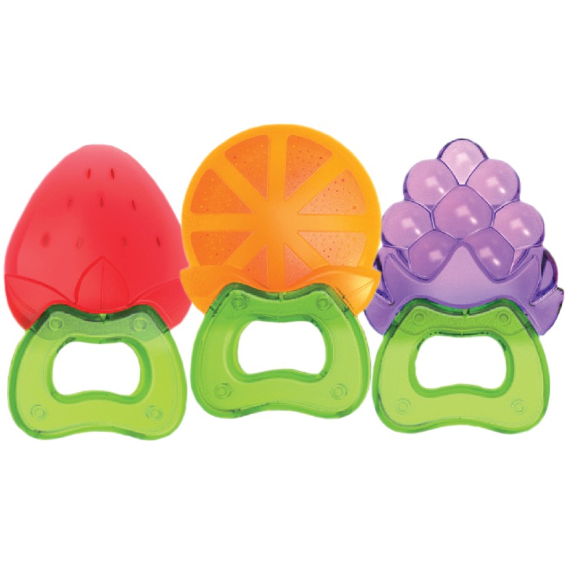 BabySafe Filled with Purified Water Easy Grip Fruit Teether // Gigit gigitan Bayi