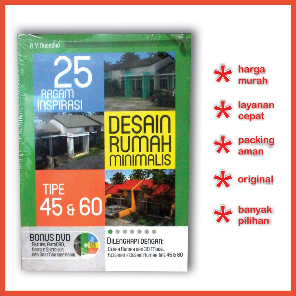 Jual 25 Ragam Inspirasi Desain Rumah Minimalis Indonesia Shopee Indonesia