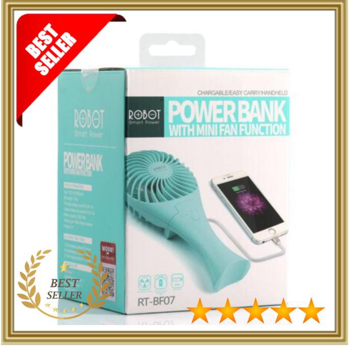 Kipas Angin Portable / Kipas Angin Mini / Kipas Angin AC ROBOT RT BF07
