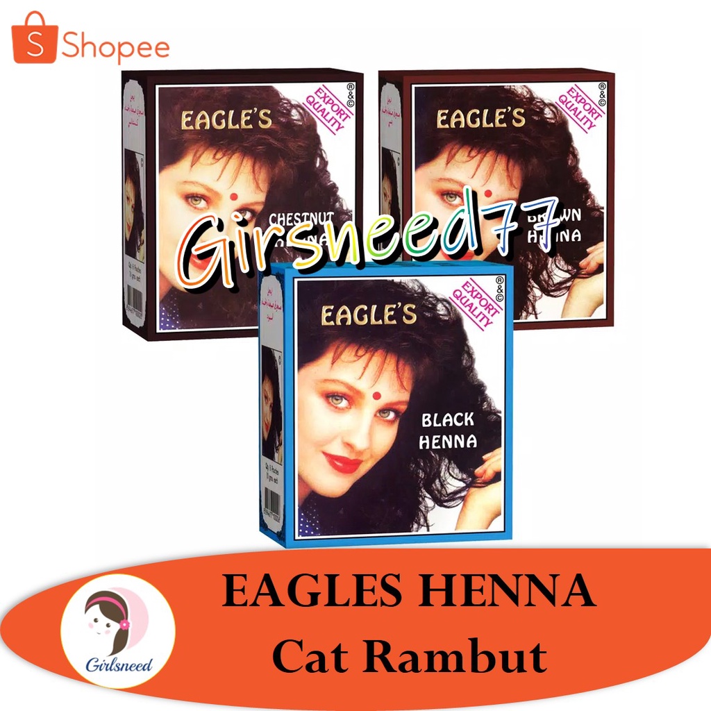 EAGLES HENNA Cat Rambut GIRLSNEED77