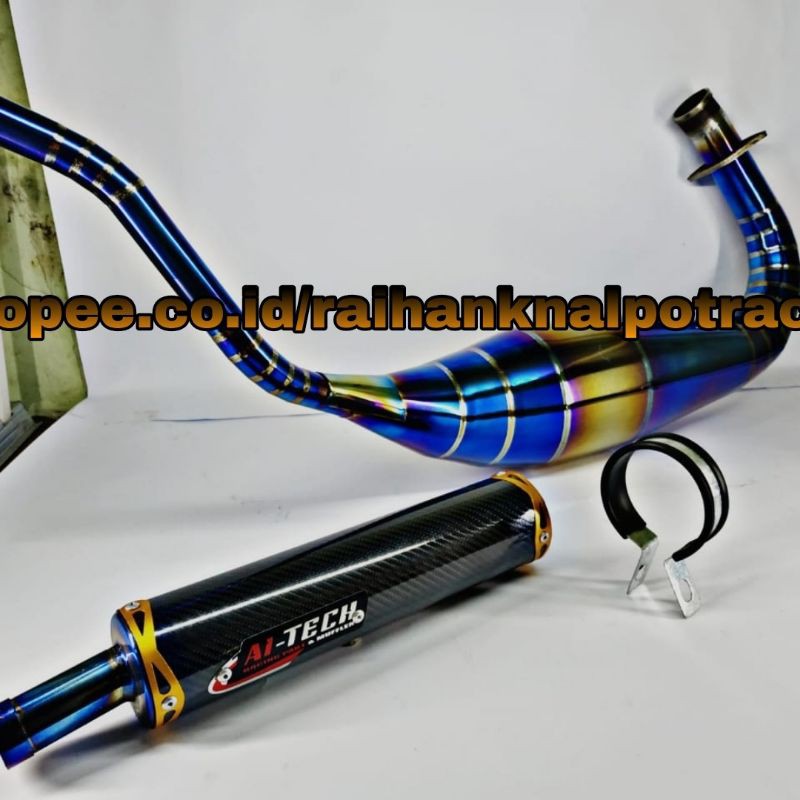 KNALPOT NINJA KRR-KR AITECH STANDART NON COBRA NINJA RR-R SUARA GARING