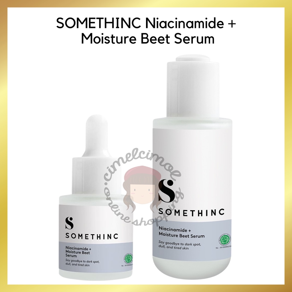 [PROMO SPESIAL] BPOM SOMETHINC Niacinamide + Moisture Beet Serum 20ml 40ml 100% ORIGINAL