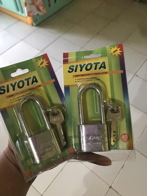 Gembok Rumah / Toko Siyota 40mm Panjang