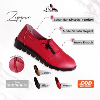 Image of Sepatu Loafer Zipper
