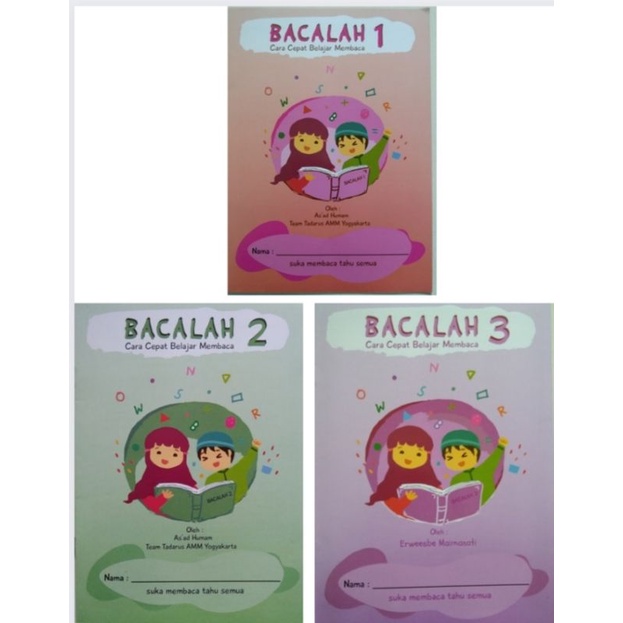 Bacalah cara cepat belajar membaca/Buku bacalah