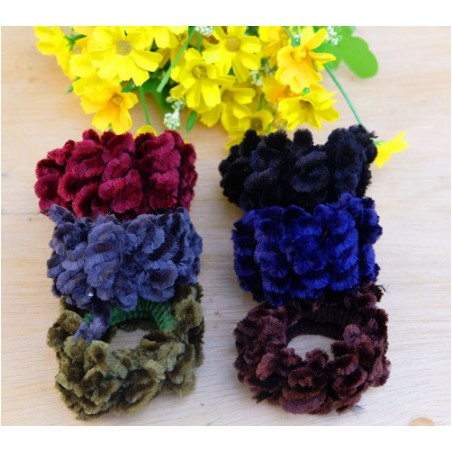 IKAT RAMBUT ~ Scrunchie Ubur Ubur Mini / Ikat Rambut Ubur Ubur Ikat Rambut Cendol Mini TERMURAH