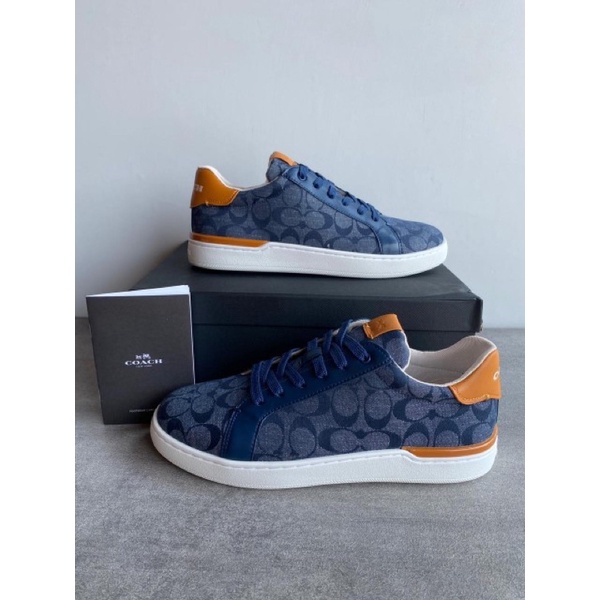 COACH Shoes Sneakers Chambray Blue Navy