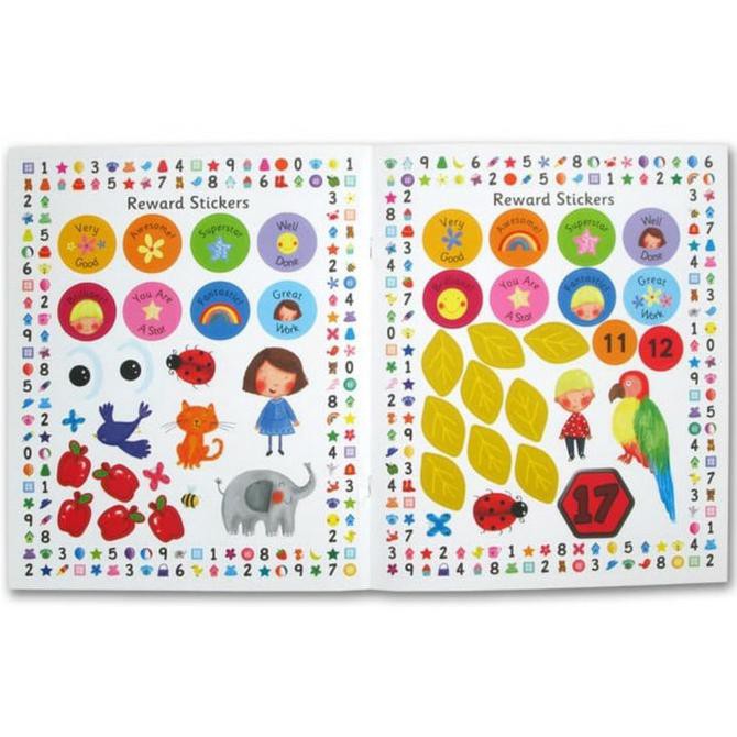 

Preschool 123 Sticker Book (over 250 stickers) BI820