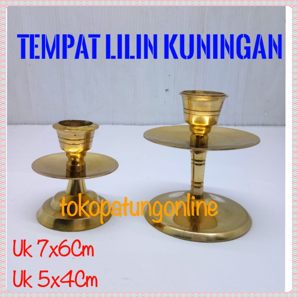 Tempat Kaki Lilin Kuningan 01