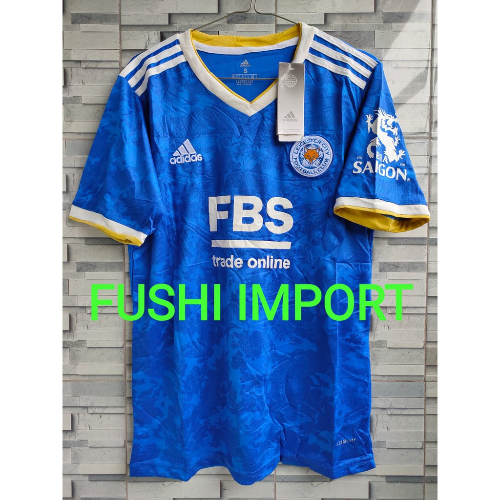 HQ JERSEY BOLA LEICESTERR CITYY HOME 2021-2022 GO HQ IMPORT