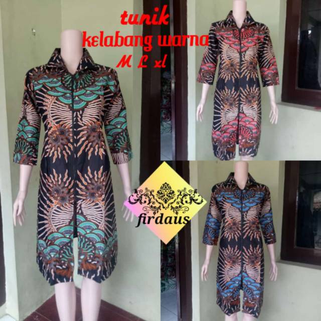 Tunik kelabang warna