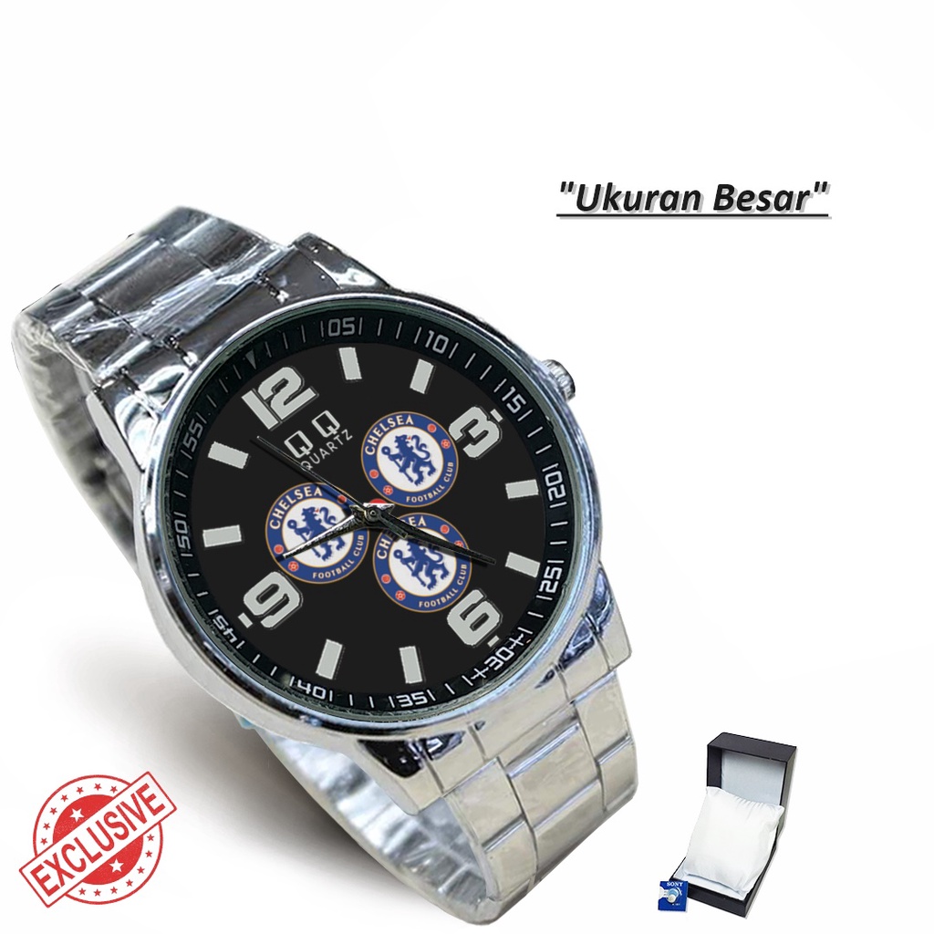 Jam Tangan Rantai Couple CHELSEA - 1 (Keren)