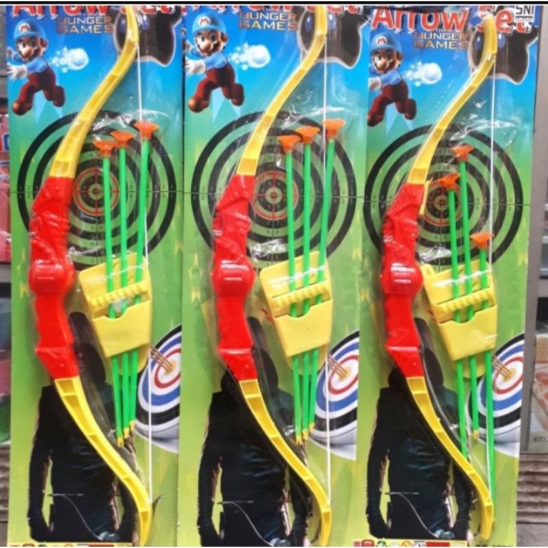 Mainan Panah Panahan Peluru Karet