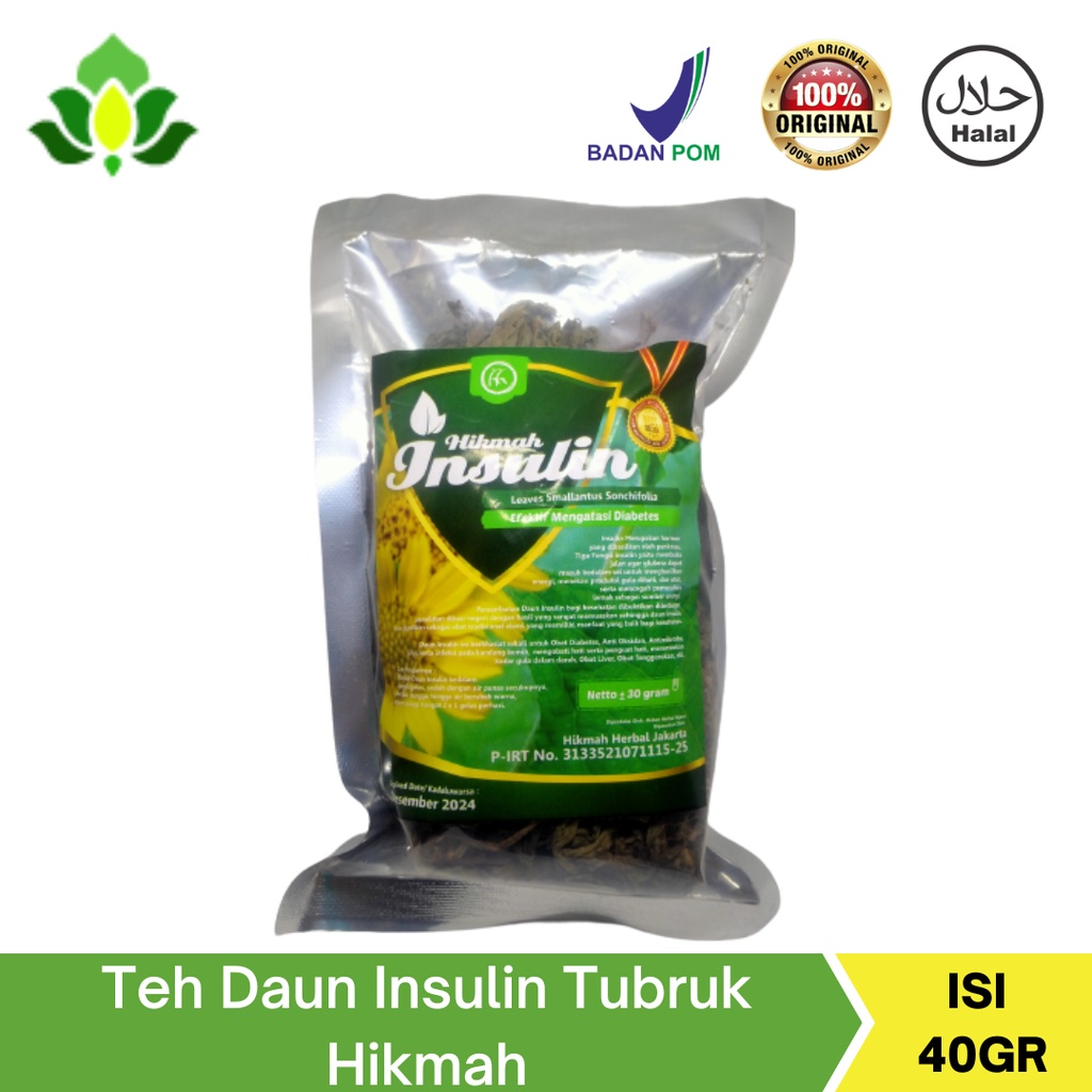 

Teh Daun Insulin Tubruk Hikmah | Teh Diabetes Teh Gula Darah