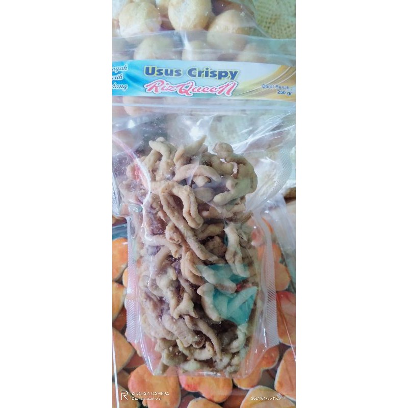 

Usus Ayam Krispy 250 gram
