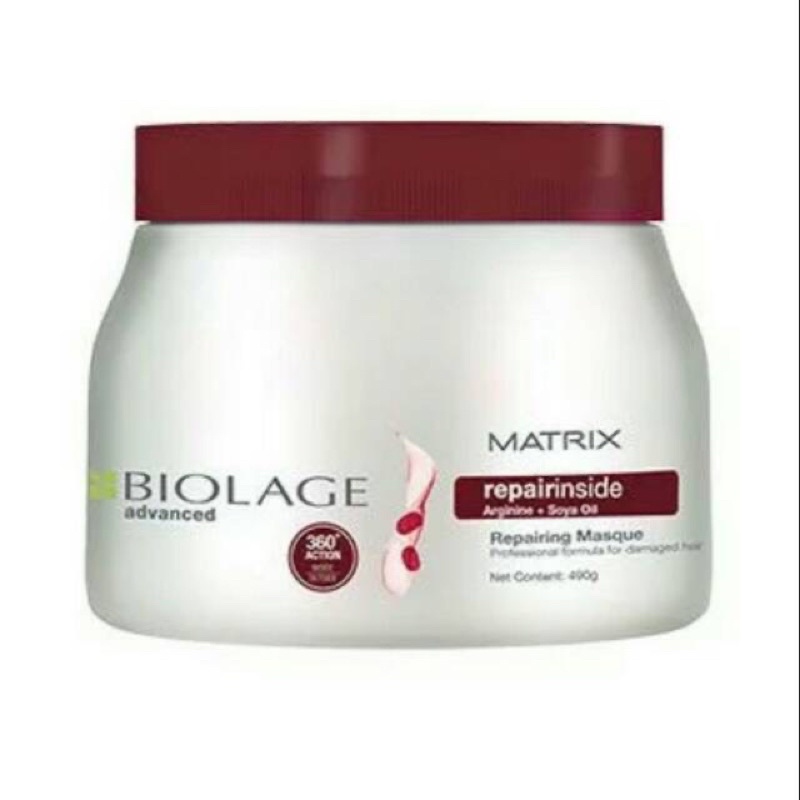 Matrix Biolage Repairinside Mask 490gr - Masker Perawatan Rambut Sangat Rusak