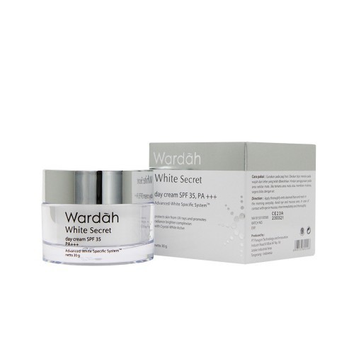 Wardah Crystal Secret Day Cream SPF35 30gr | Wardah Crystal Secret Day Gel SPF35 30gr