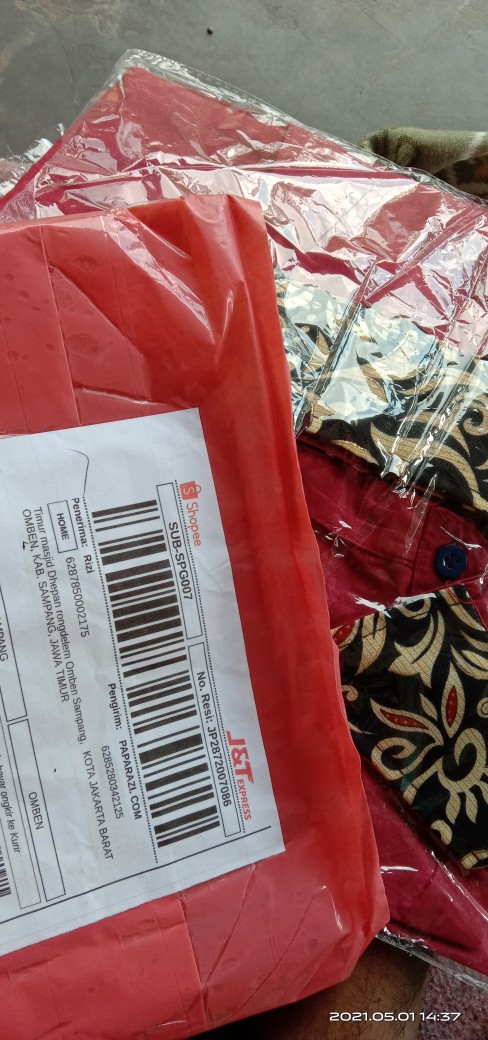 Kemeja Batik Oki 7 Pilihan Warna Size M L