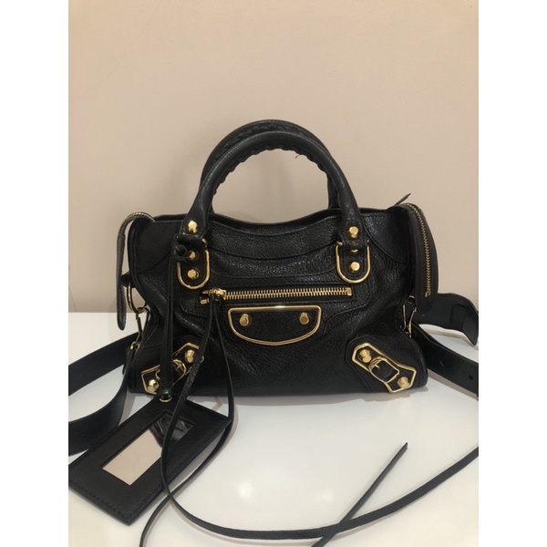 Balenciaga Mini City Black GHW