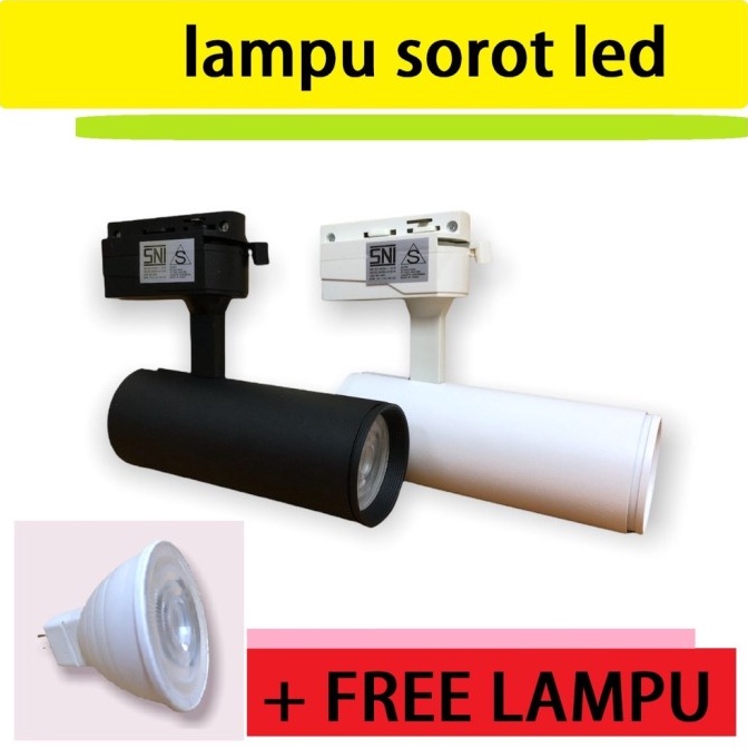 FITING SOROT MR16 SOROT PLAFON & REL MR 16 / LAMPU SOROT / Lampu Dekor lampu sorot toko baju