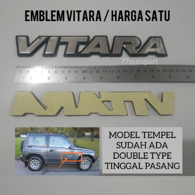 Emblem logo vitara suzuki