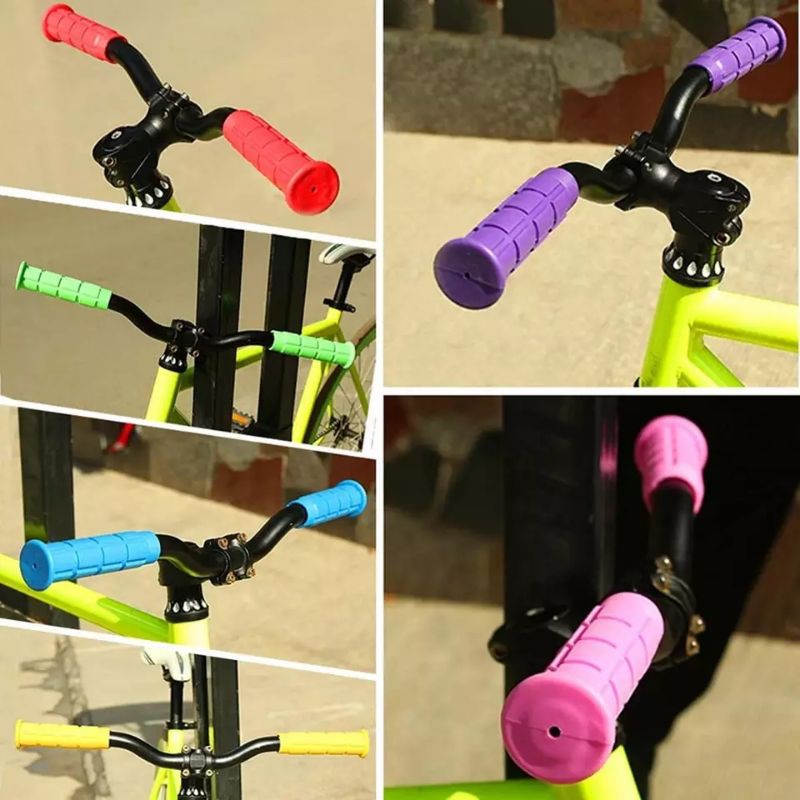 Pegangan Stang Sepeda MTB Bahan Karet Genggaman Stang Sepeda BMX Grip Cover